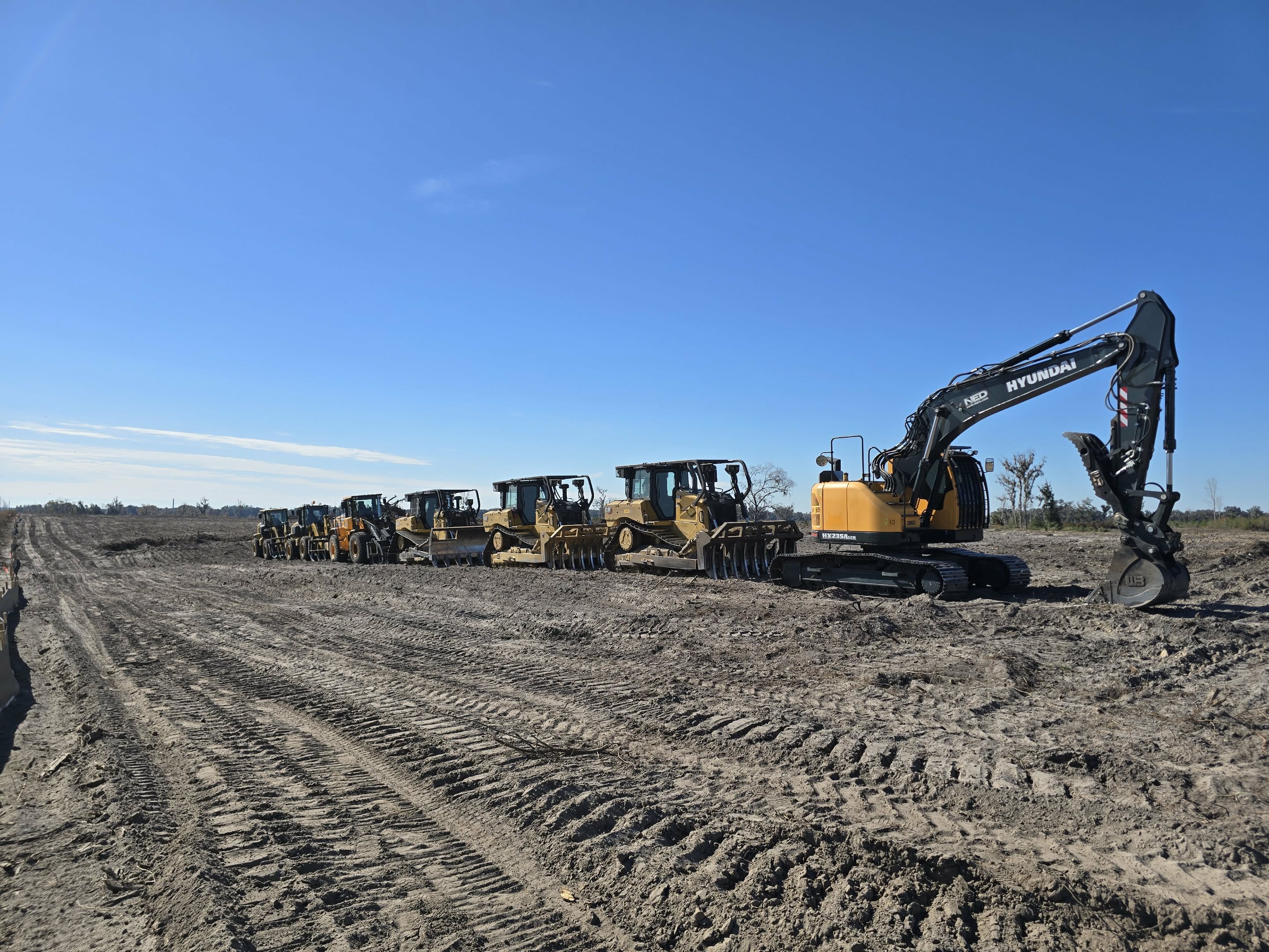 Land clearing project